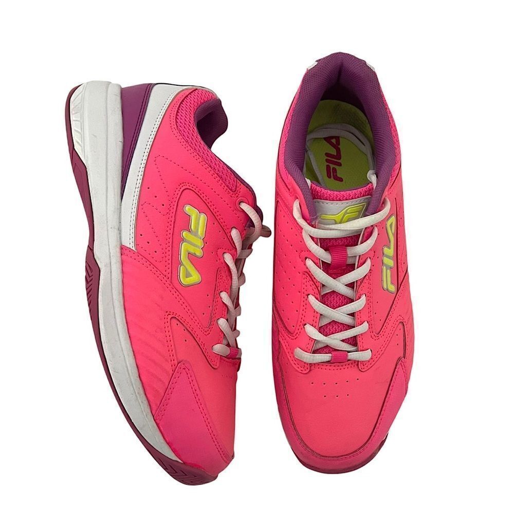 Fila Pink Rifaso Athletic Low Top Sneakers